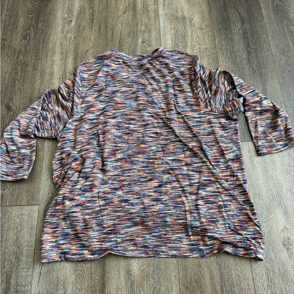 Liverpool top. Women’s size 2X. Colorful stripes with cute hem detail. - Picture 6 of 6